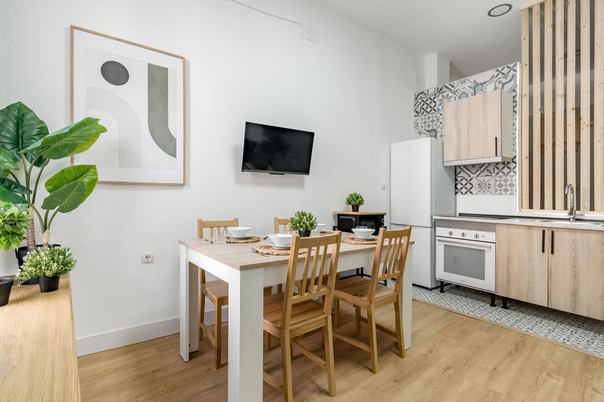 Apartamento Charming Lucero Madrid Exterior foto